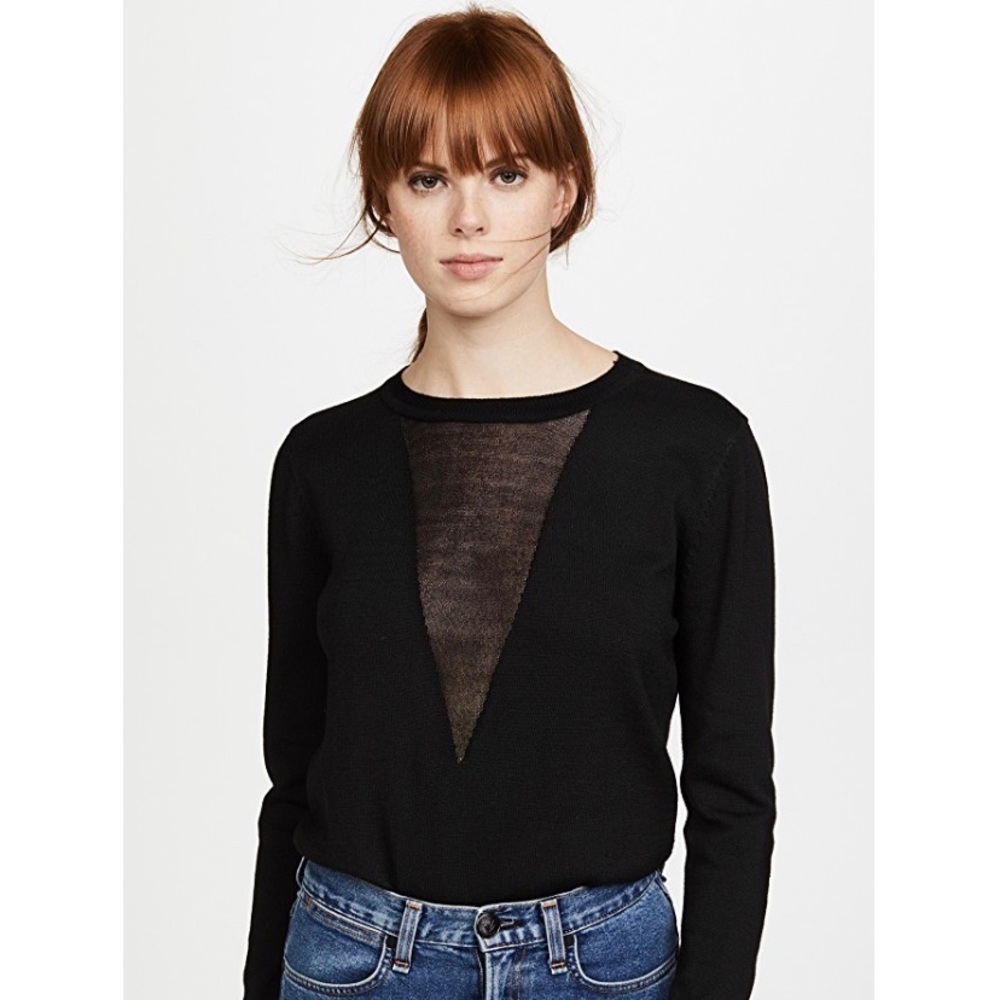 Line & Dot Mia Contrast Sweater | small